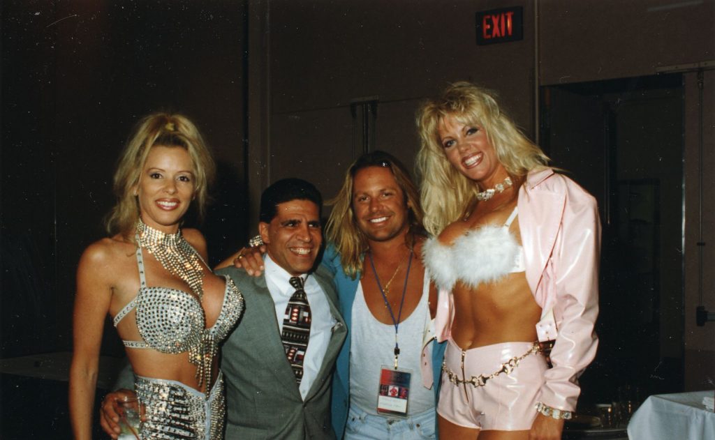 MJP and Motley Crue's Vince Neil at EXPO '96