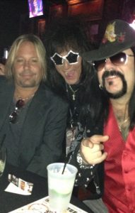 Dr. Rock with Vince Neil