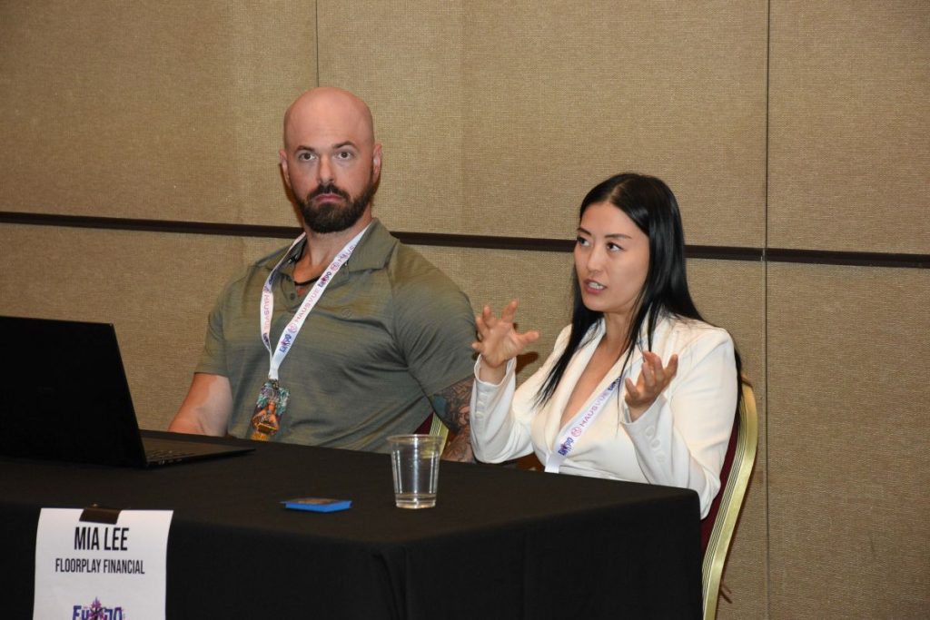 Mia Lee and Nate Mallory Floorplay ED EXPO seminar