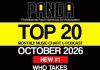 Fall brings October’s PANDA top 20!