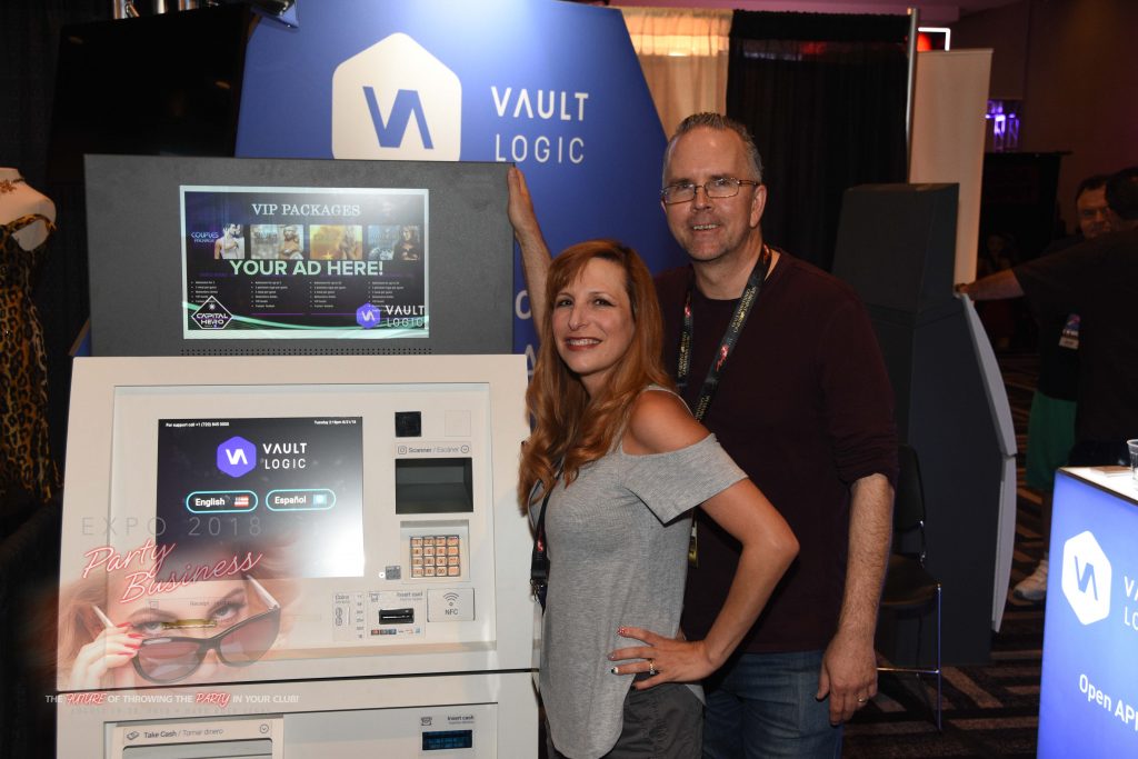 Vault Logic booth at Expo
