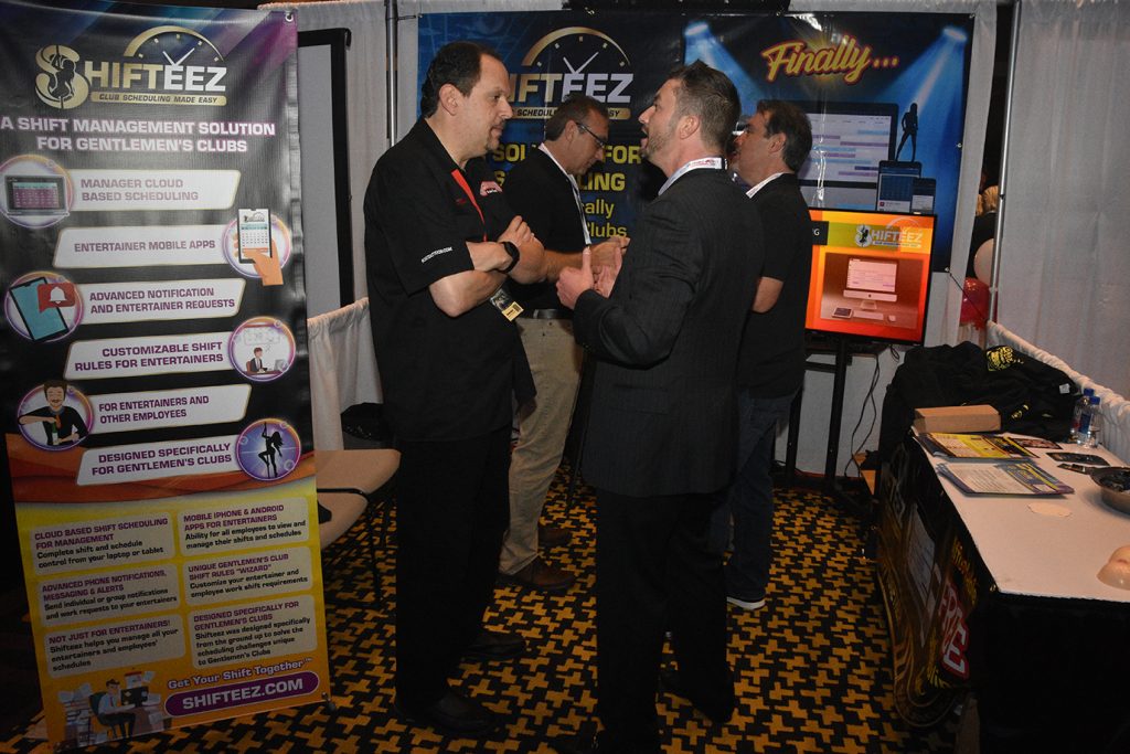 The Shifteez Tradeshow booth at Expo 2019
